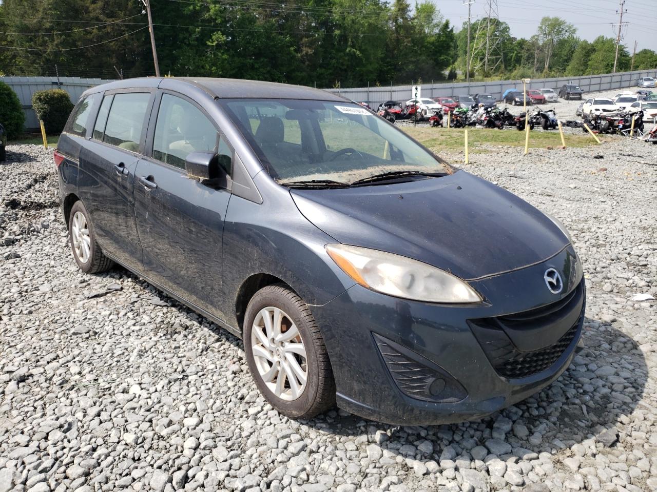 Photo 9 from auction – 2012 MAZDA 5 with VIN JM1CW2BL4C0103439