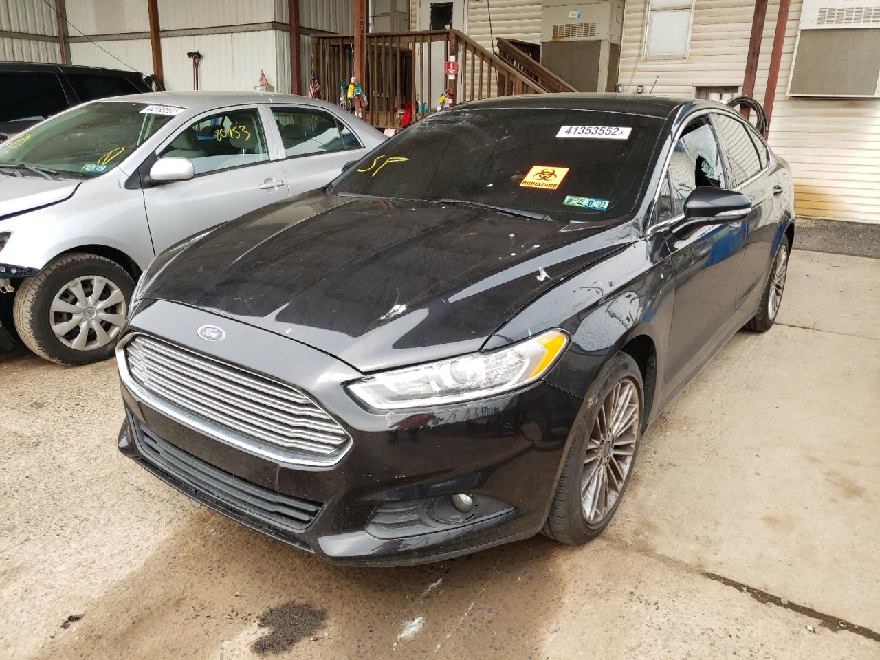 Photo 2 from auction – 2013 FORD FUSION SE with VIN 3FA6P0HR2DR110116