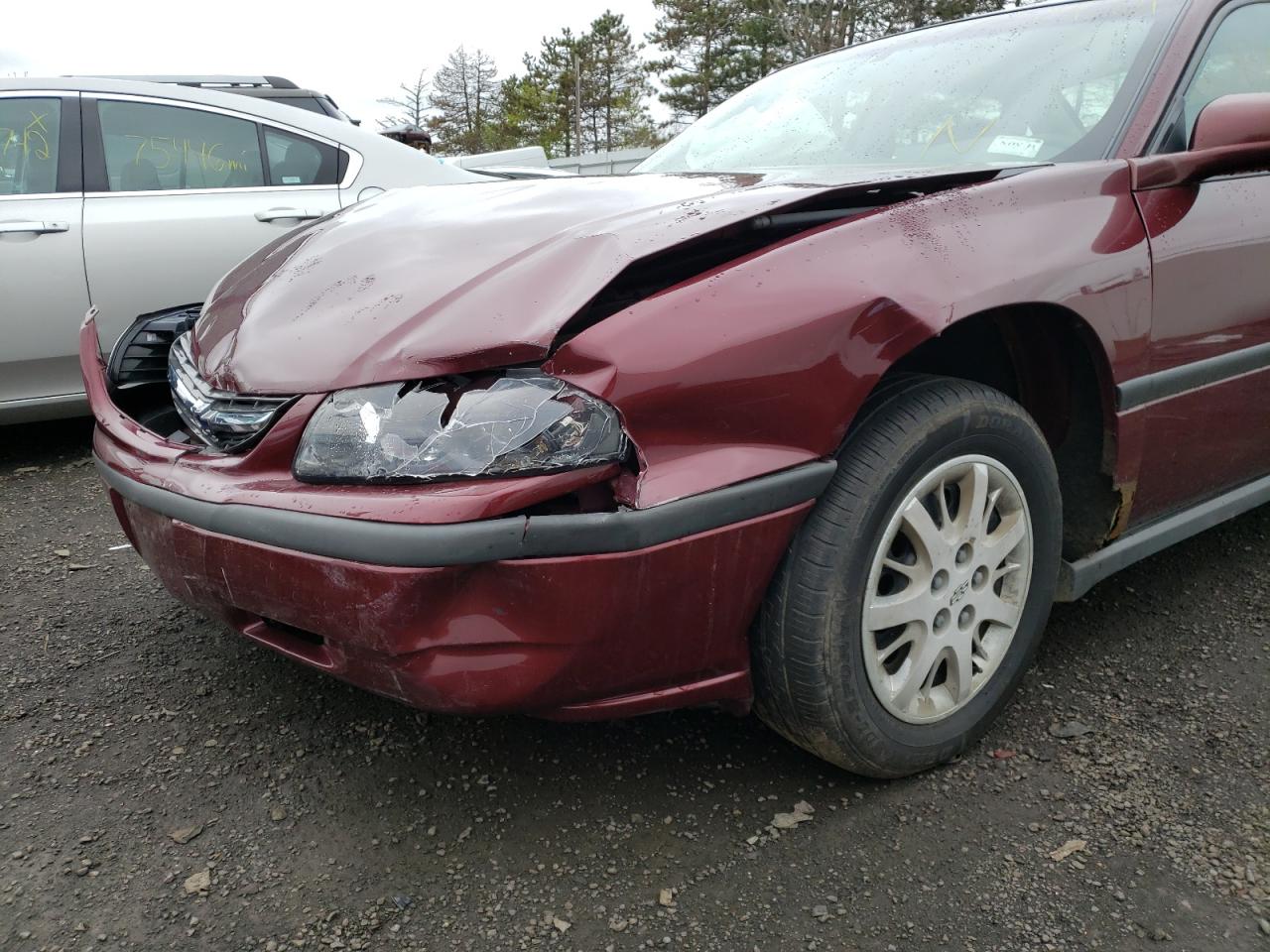 Photo 9 from auction – 2002 CHEVROLET IMPALA with VIN 2G1WF52E729190377