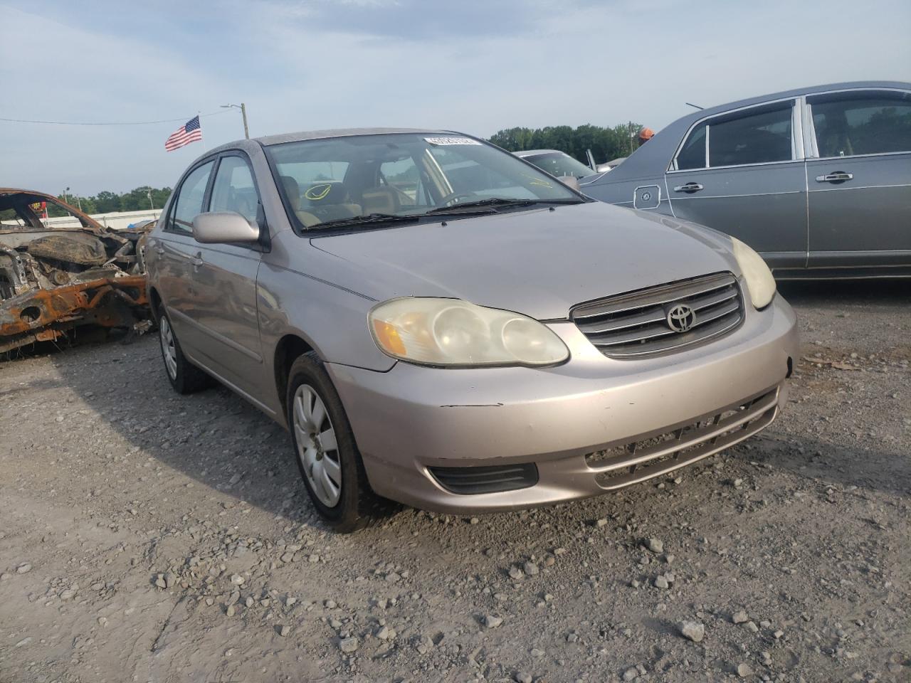 Photo 1 from auction – 2003 TOYOTA COROLLA CE with VIN 1NXBR32E23Z000633