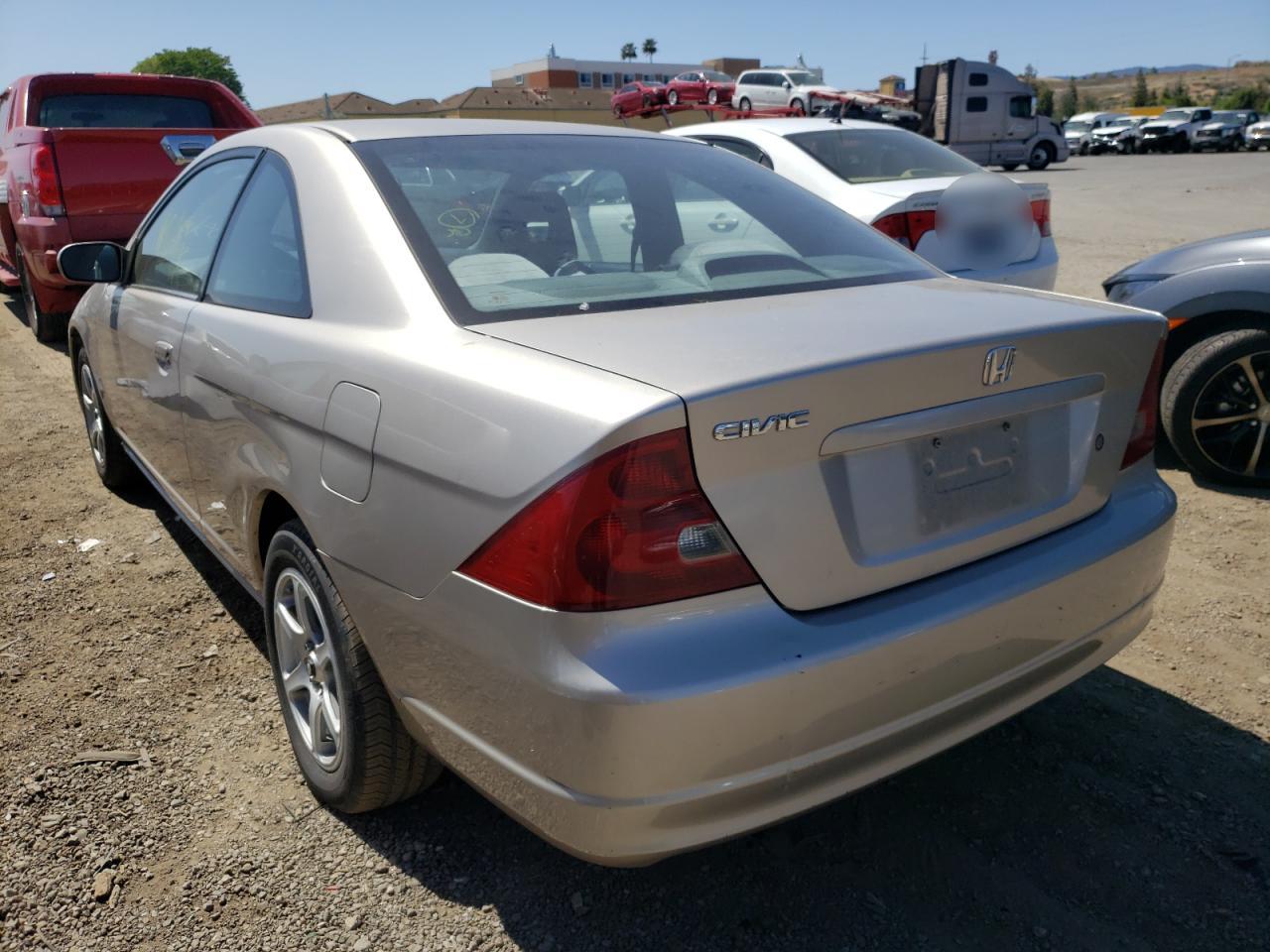 Photo 3 from auction – 2002 HONDA CIVIC EX with VIN 1HGEM22922L015880