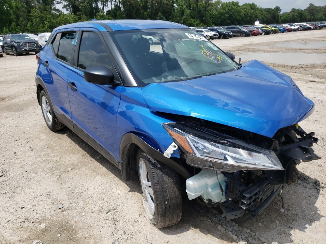 NISSAN KICKS S 2021 with VIN 3N1CP5BV7ML486655 - Photo from auction