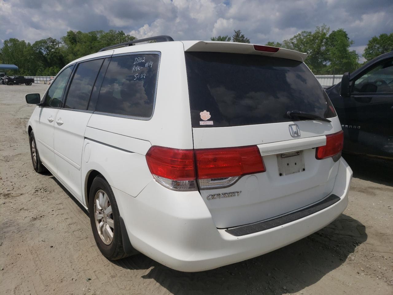 Photo 3 from auction – 2010 HONDA ODYSSEY EX with VIN 5FNRL3H72AB030217
