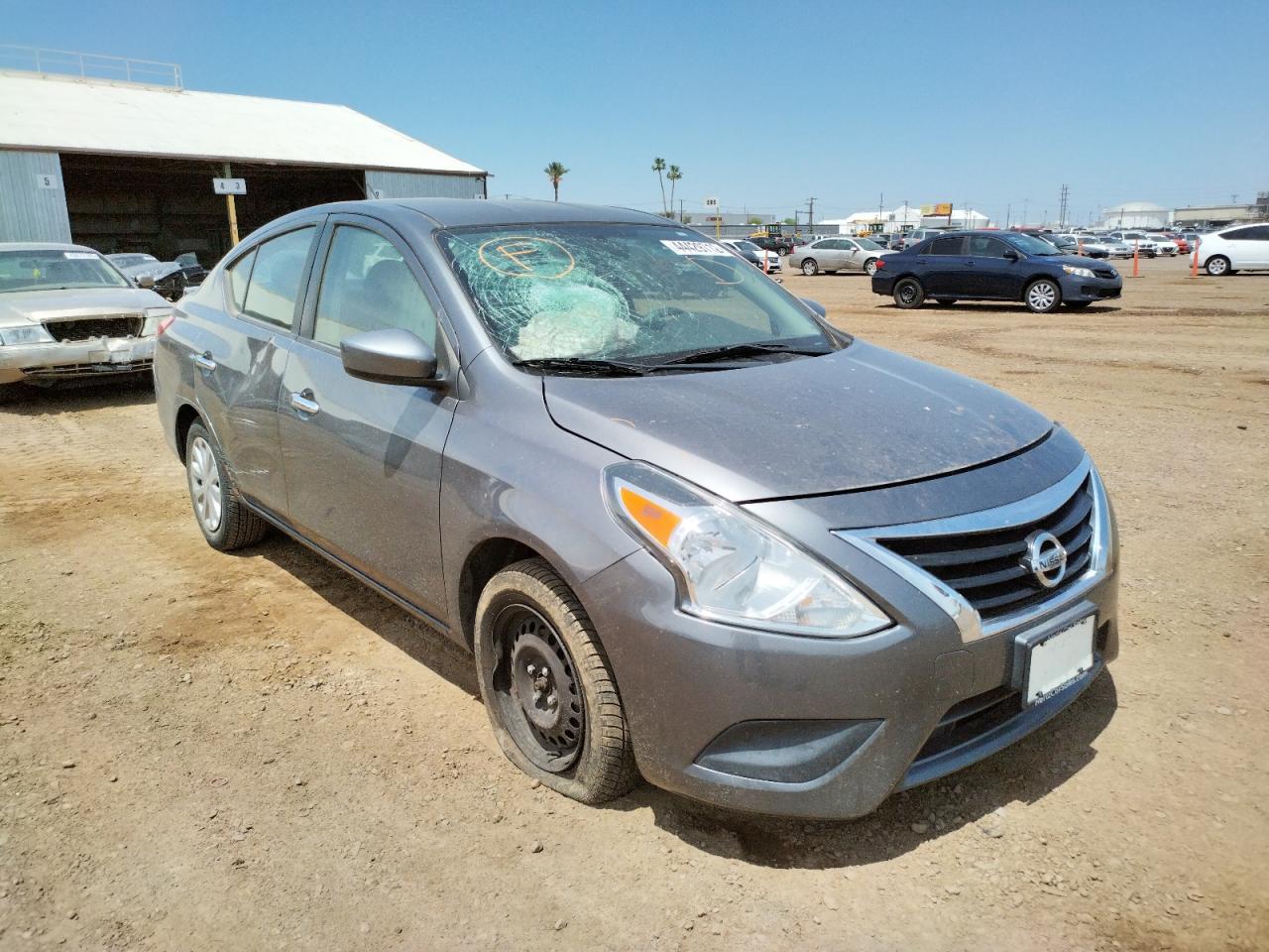 Photo 1 from auction – 2017 NISSAN VERSA S with VIN 3N1CN7AP5HL898440