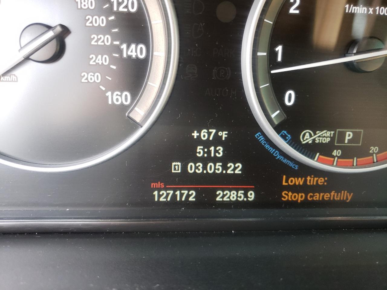 Photo 8 from auction – 2013 BMW 528 I with VIN WBAXG5C54DDY35397