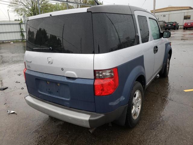 Photo 4 from auction – 2004 HONDA ELEMENT EX with VIN 5J6YH28524L010213
