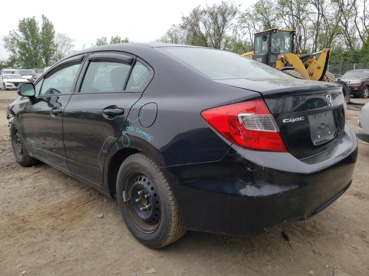 Photo 3 from auction – 2012 HONDA CIVIC LX with VIN 19XFB2F56CE380783