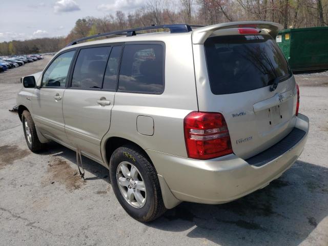 Photo 3 from auction – 2001 TOYOTA HIGHLANDER with VIN JTEHF21A110004690