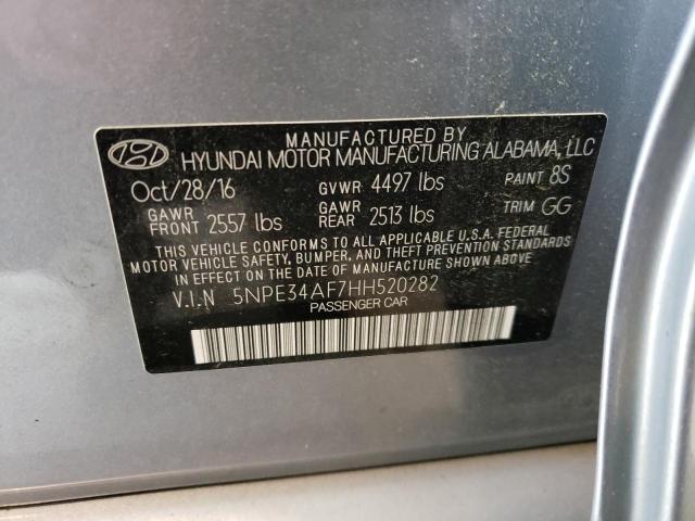 Photo 10 from auction – 2017 HYUNDAI SONATA SPO with VIN 5NPE34AF7HH520282