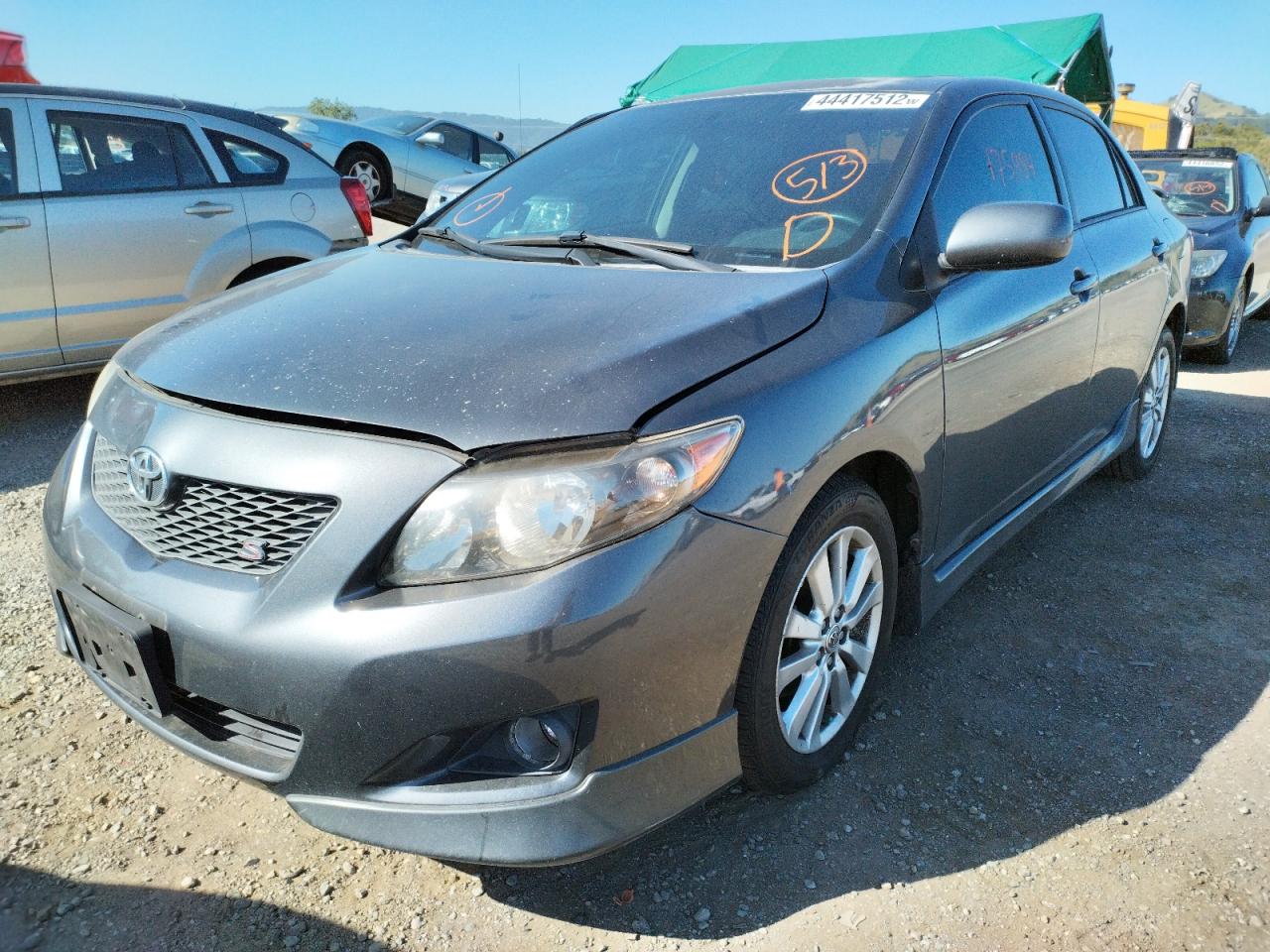 Photo 9 from auction – 2009 TOYOTA COROLLA BA with VIN 1NXBU40E59Z082776