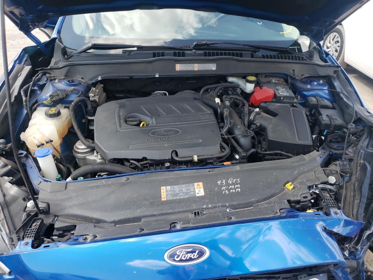 Photo 7 from auction – 2017 FORD FUSION SE with VIN 3FA6P0HD2HR250161
