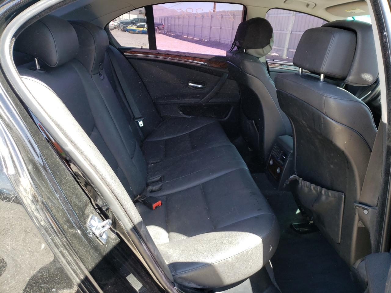 Photo 6 from auction – 2008 BMW 528 I with VIN WBANU53568CT15827