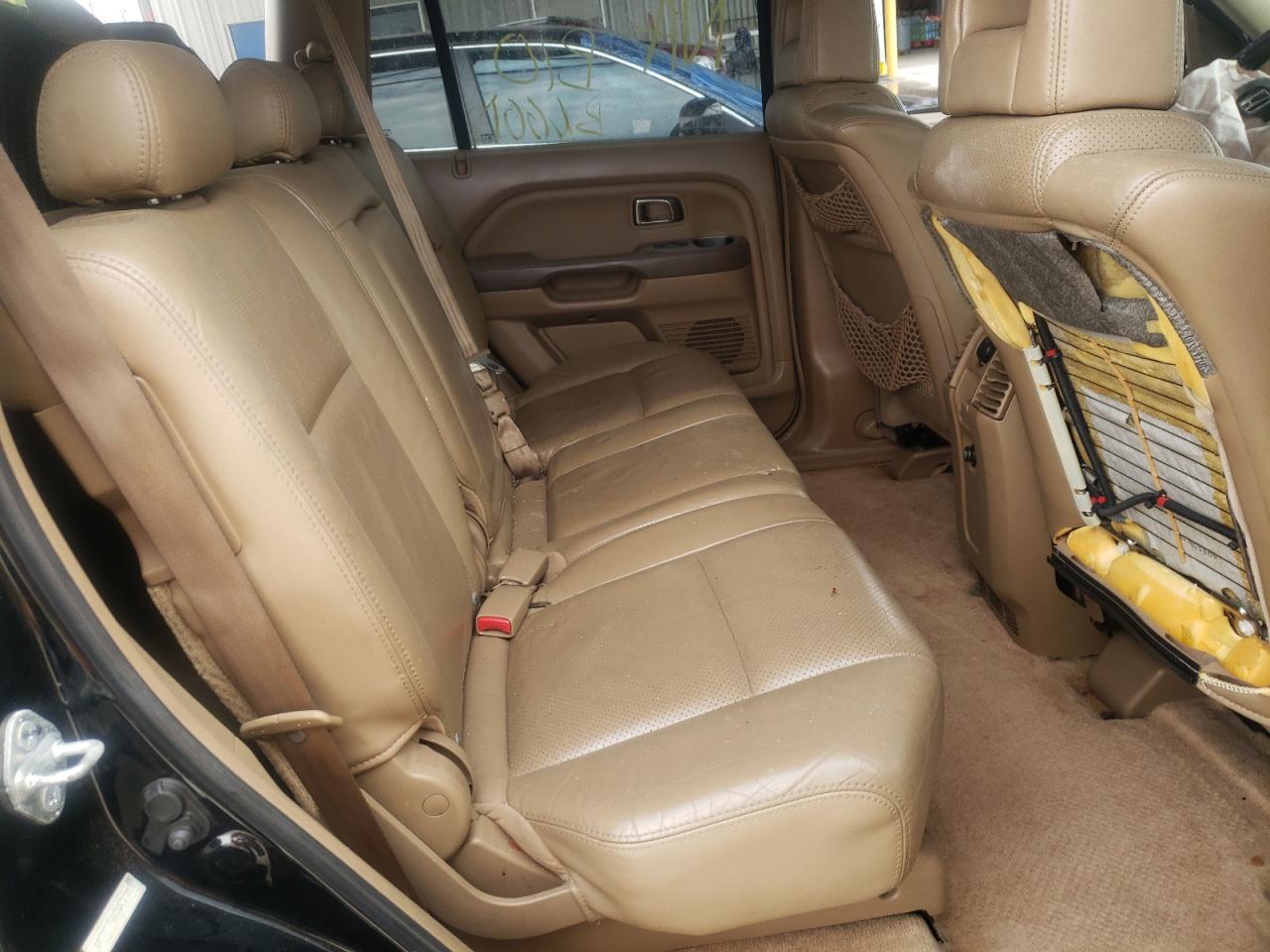 Фото 6 с аукциона – 2005 HONDA PILOT EXL с VIN 5FNYF18565B043077
