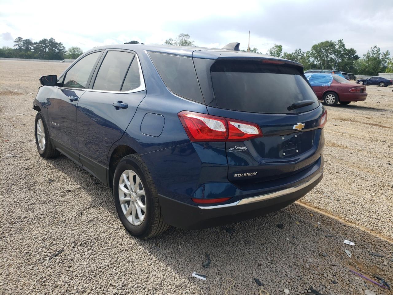 Photo 3 from auction – 2021 CHEVROLET EQUINOX LT with VIN 2GNAXKEV0M6137038