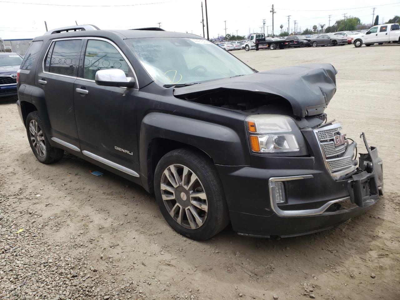 GMC TERRAIN DE 2017 with VIN 2GKFLRE34H6304139 - Photo from auction