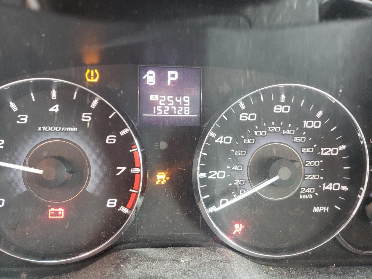Photo 13 from auction – 2012 SUBARU OUTBACK 2. with VIN 4S4BRCCC0C3212207