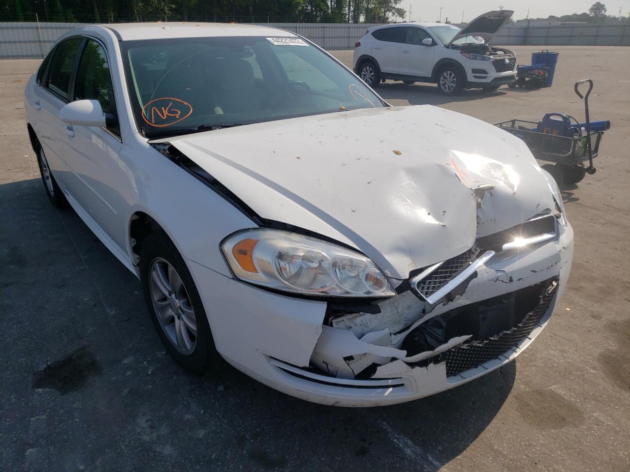 CHEVROLET IMPALA LIM 2016 with VIN 2G1WA5E3XG1114294 - Photo from auction