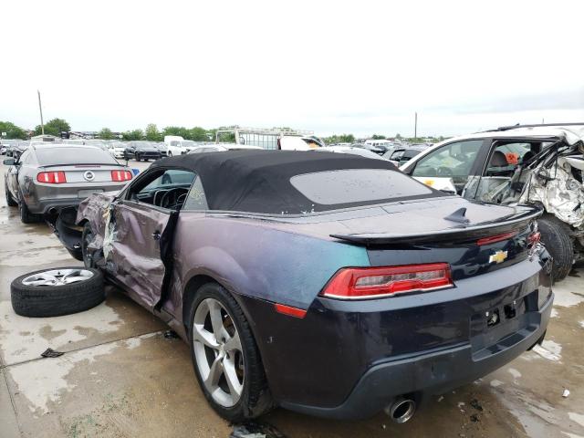 Photo 3 from auction – 2014 CHEVROLET CAMARO LT with VIN 2G1FC3D3XE9192637