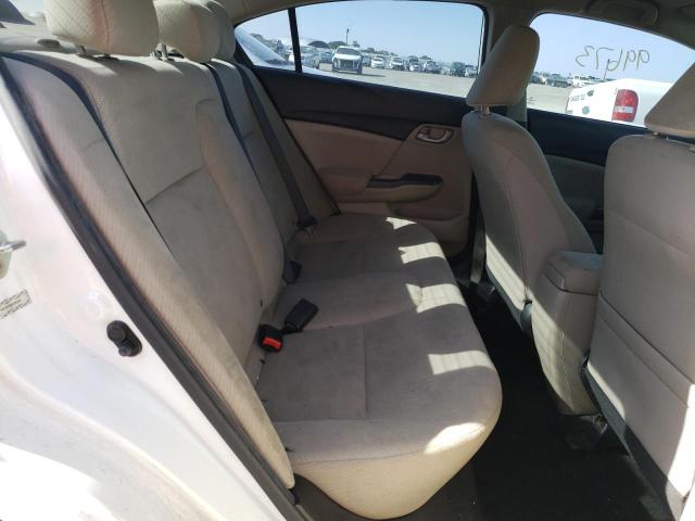 Photo 6 from auction – 2013 HONDA CIVIC LX with VIN 19XFB2F50DE092453