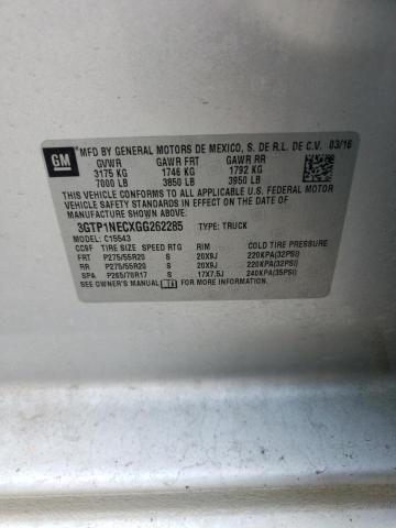 Photo 1 from auction – 2016 GMC SIERRA C15 with VIN 3GTP1NECXGG262285