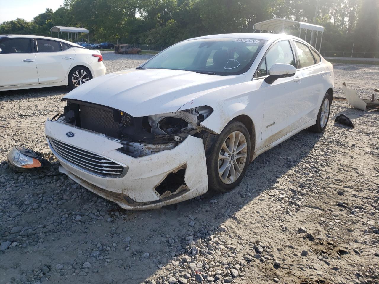 Photo 2 from auction – 2019 FORD FUSION SE with VIN 3FA6P0LUXKR263173