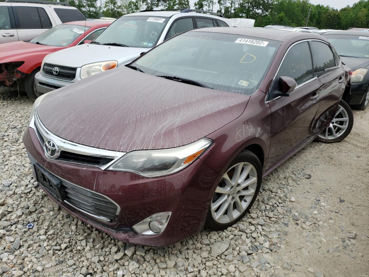 Photo 2 from auction – 2013 TOYOTA AVALON BAS with VIN 4T1BK1EB0DU004997