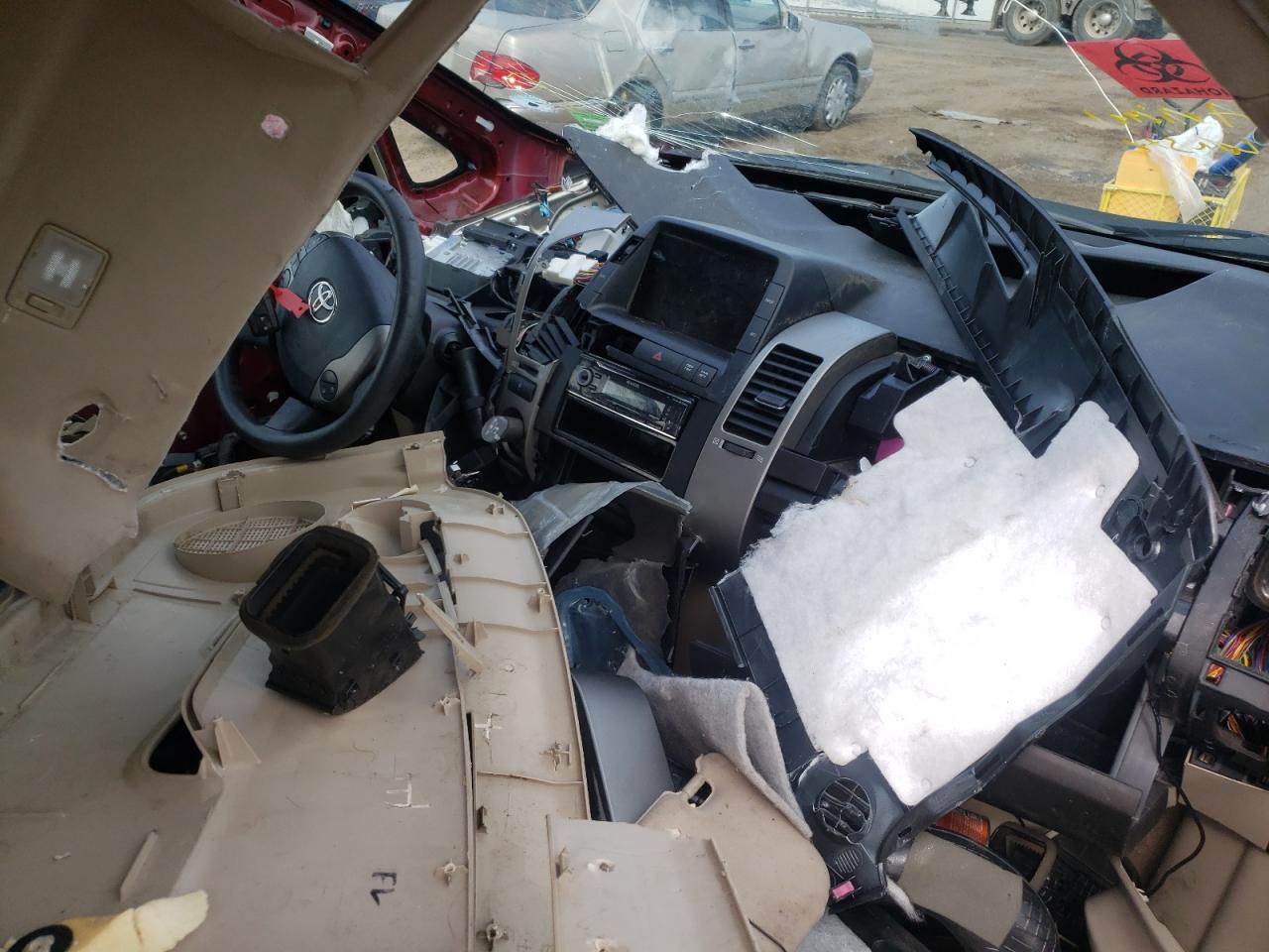 Photo 9 from auction – 2005 TOYOTA PRIUS with VIN JTDKB20U157039616
