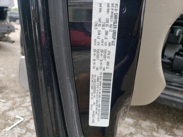 Photo 10 from auction – 2013 CHRYSLER TOWN & COU with VIN 2C4RC1CG4DR559205