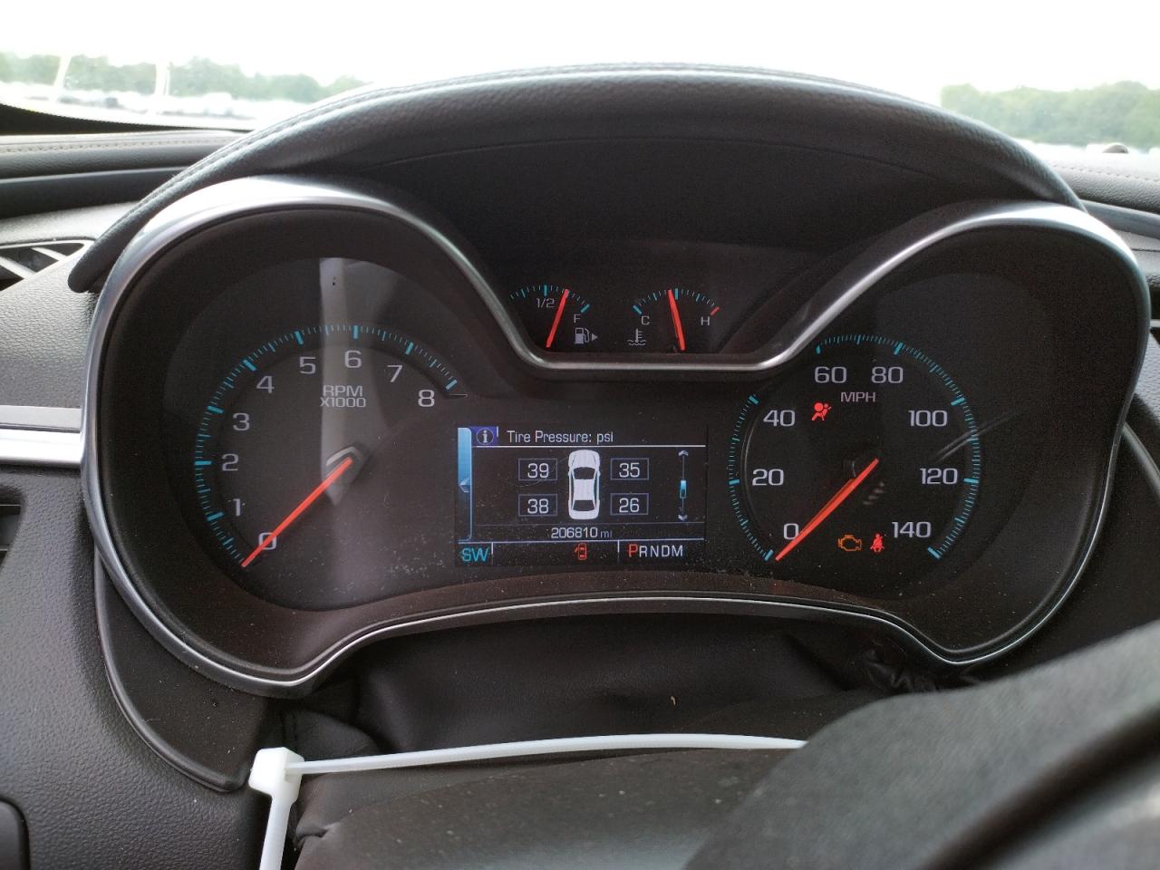 Photo 8 from auction – 2017 CHEVROLET IMPALA LT with VIN 1G1105S31HU129063