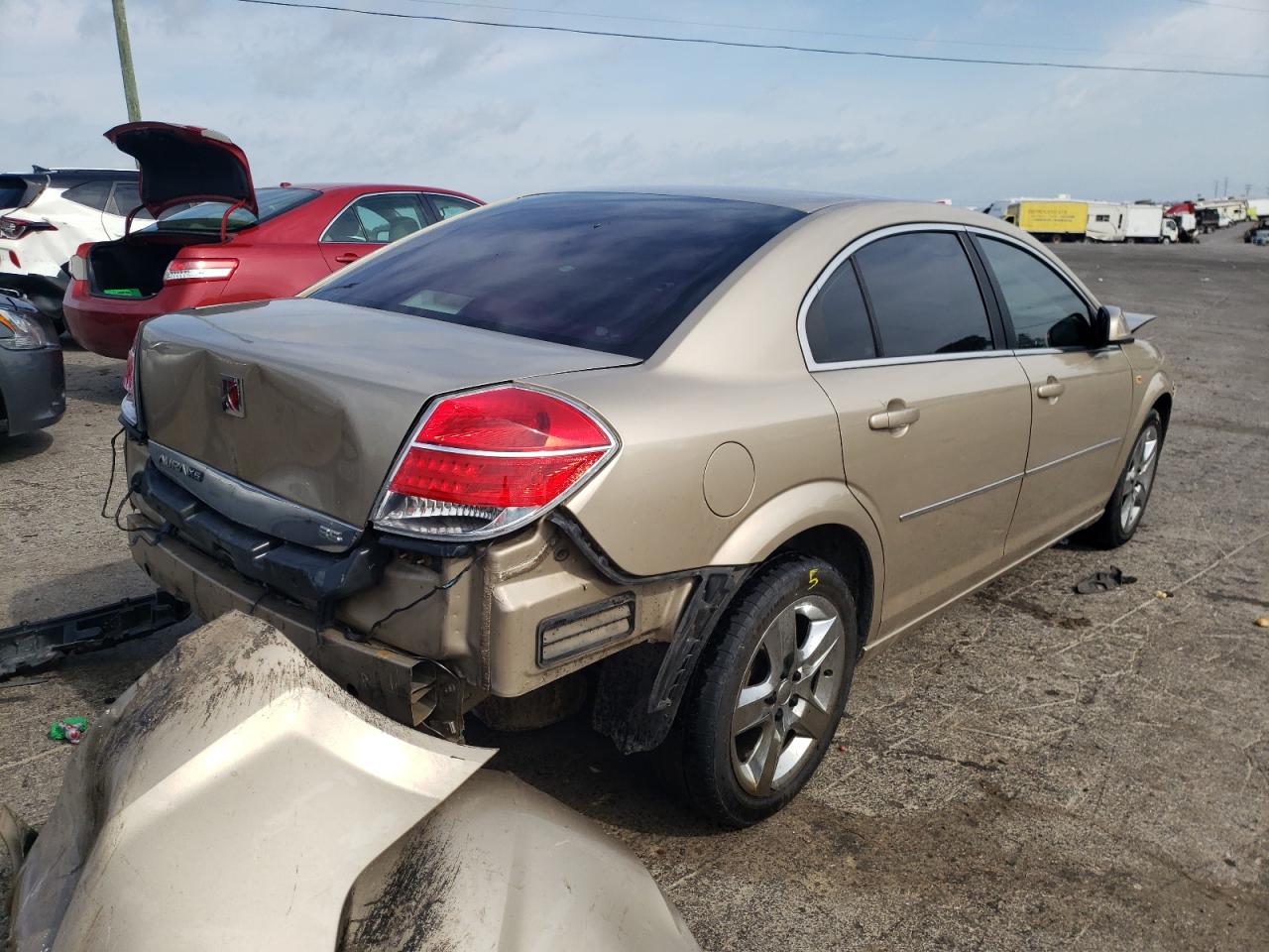 Photo 4 from auction – 2008 SATURN AURA XE with VIN 1G8ZS57N88F259239