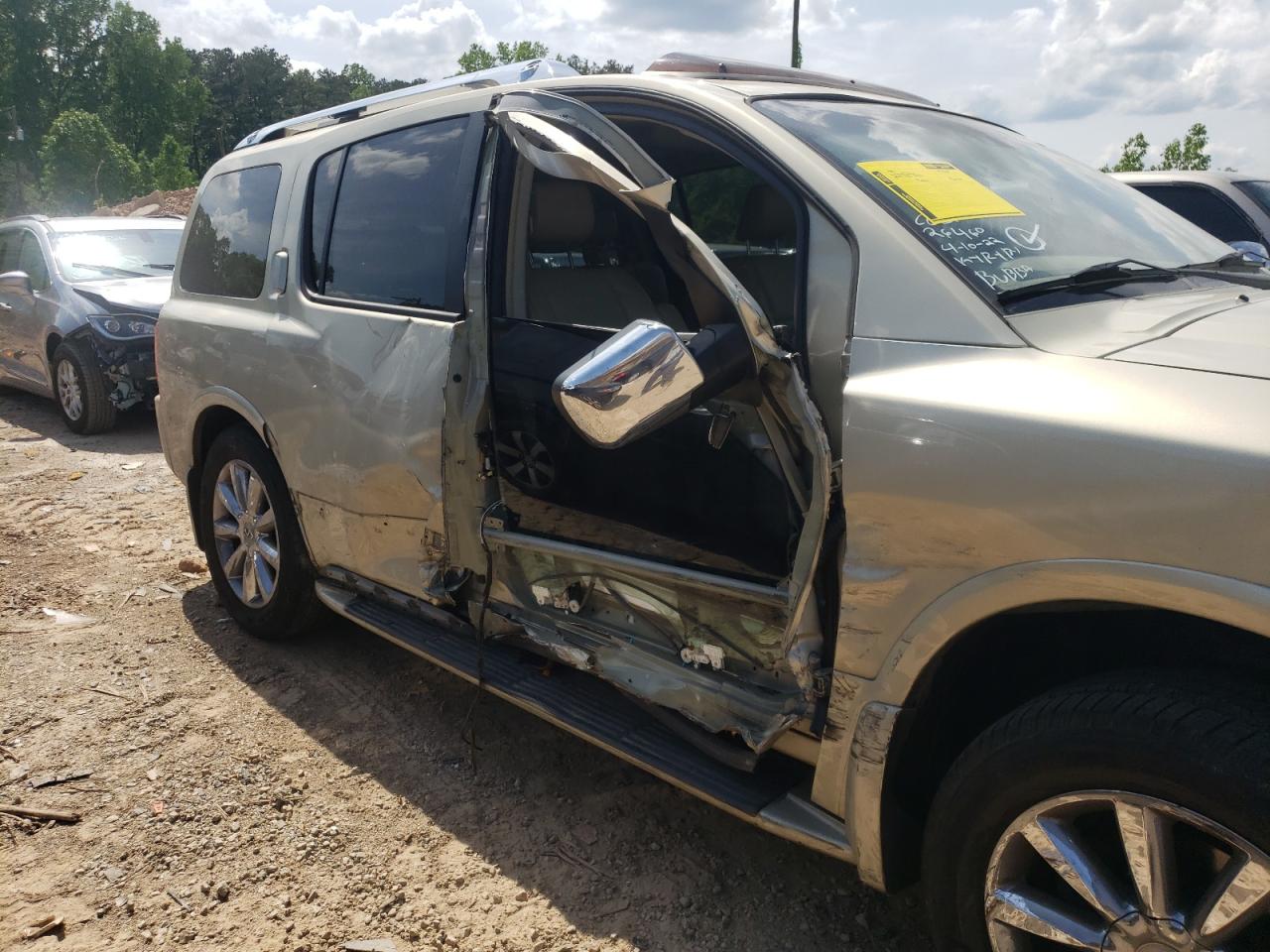 Photo 9 from auction – 2008 INFINITI QX56 with VIN 5N3AA08C78N912299