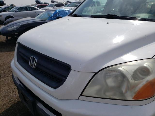 Photo 9 from auction – 2005 HONDA PILOT EXL with VIN 2HKYF18505H516652