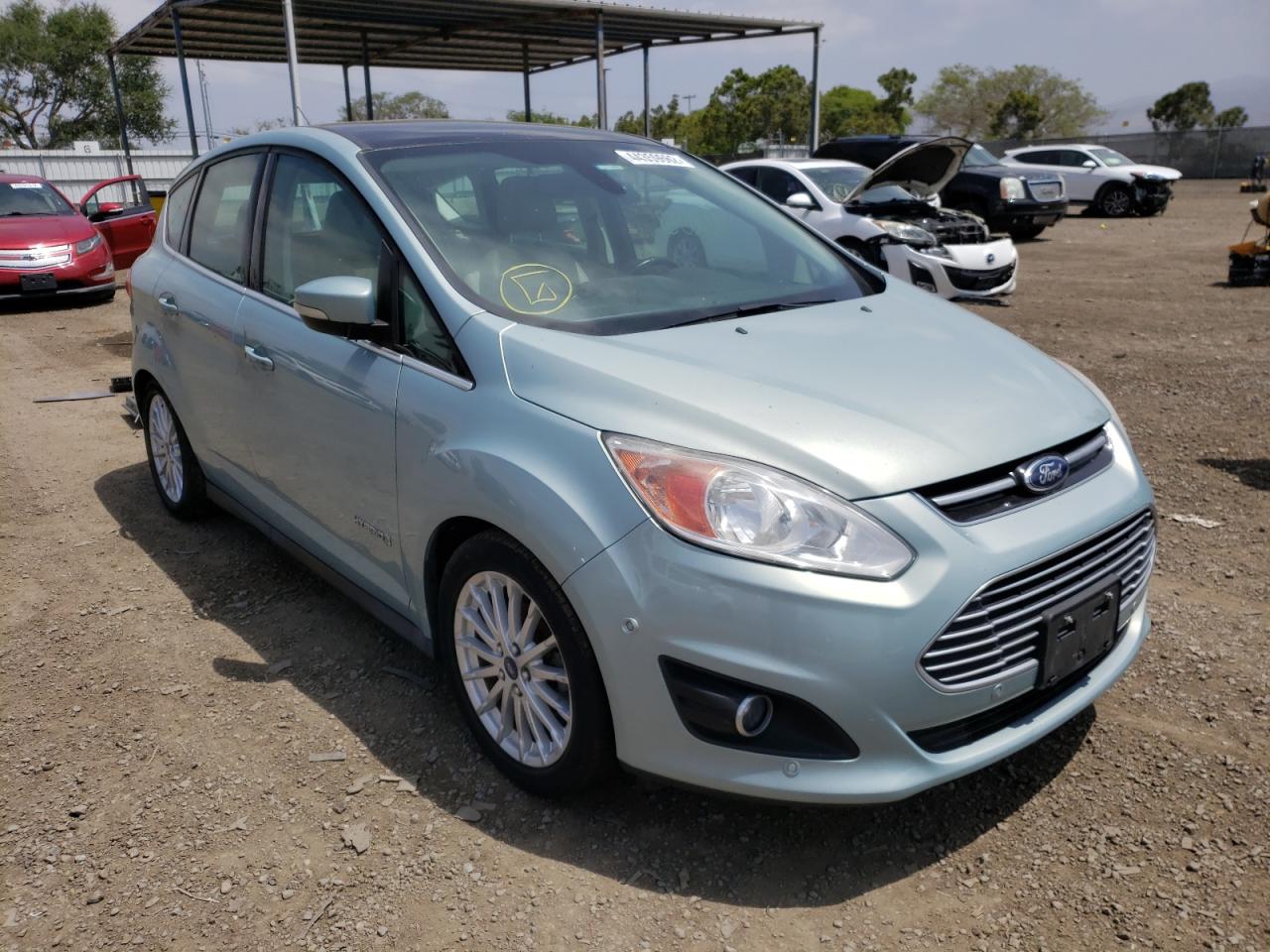 FORD C-MAX SEL 2013 with VIN 1FADP5BU2DL544763 - Photo from auction