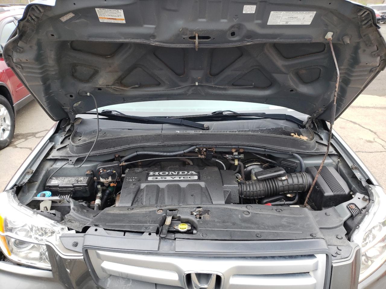 Photo 7 from auction – 2007 HONDA PILOT EX with VIN 2HKYF18477H507487