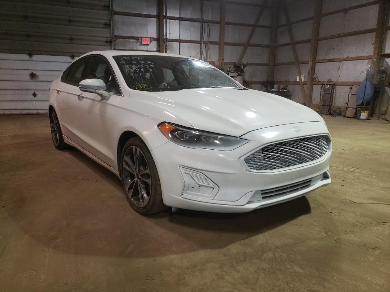 FORD FUSION TIT 2020 with VIN 3FA6P0K94LR175993 - Photo from auction