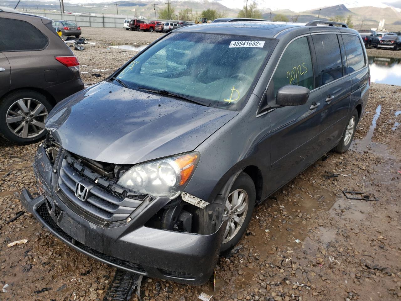 Photo 2 from auction – 2010 HONDA ODYSSEY EX with VIN 5FNRL3H70AB096569