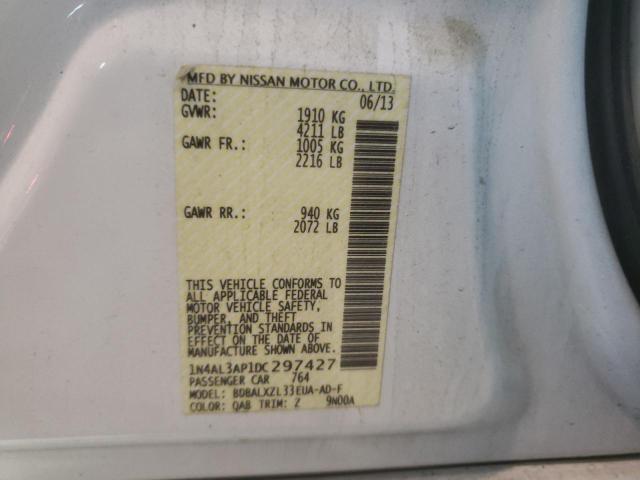 Photo 10 from auction – 2013 NISSAN ALTIMA 2.5 with VIN 1N4AL3AP1DC297427