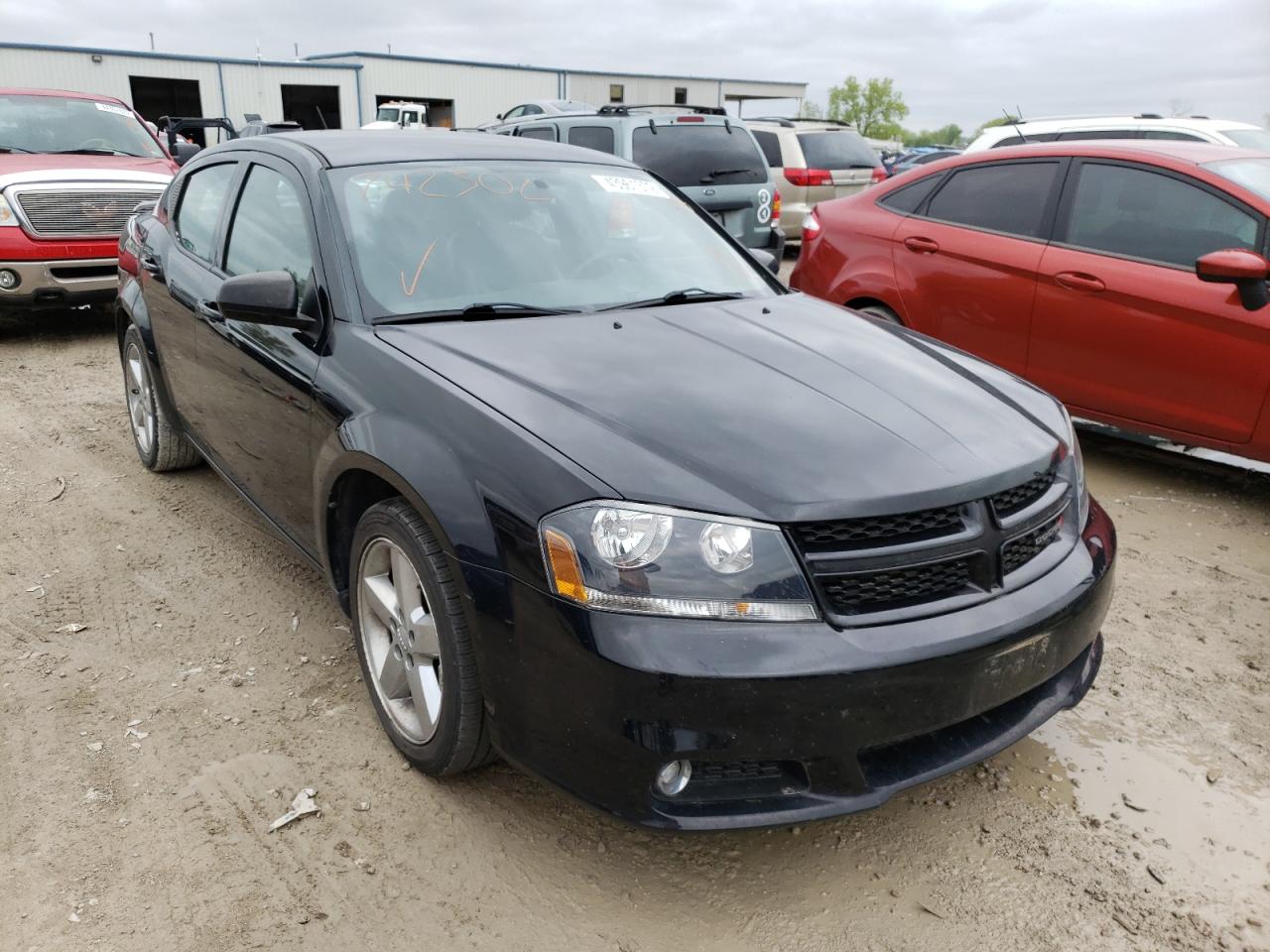 DODGE AVENGER SX 2013 с VIN 1C3CDZCB9DN742302 - Фото с аукциона