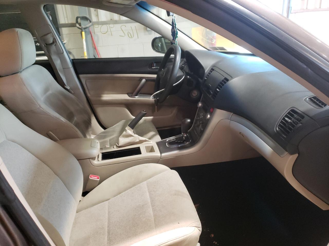 Photo 5 from auction – 2009 SUBARU LEGACY 2.5 with VIN 4S3BL616897217175