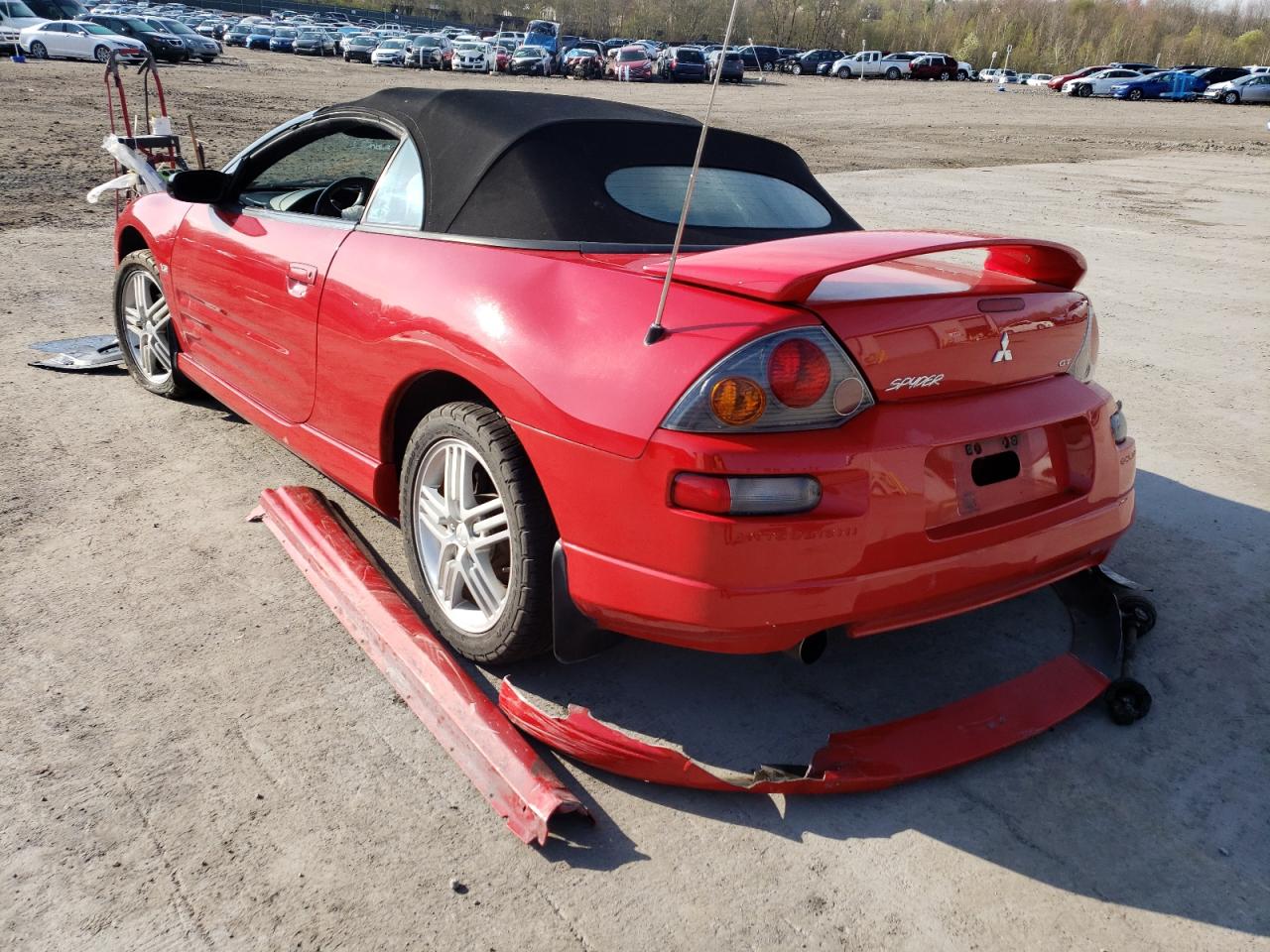 Photo 3 from auction – 2003 MITSUBISHI ECLIPSE SP with VIN 4A3AE55H03E157033