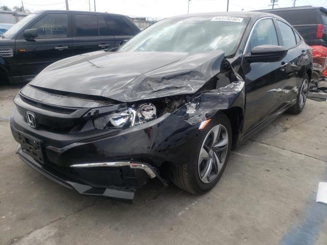 Photo 2 from auction – 2020 HONDA CIVIC LX with VIN 19XFC2F68LE210981