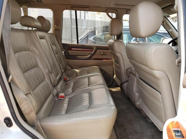 Photo 6 from auction – 1999 LEXUS LX 470 with VIN JT6HT00W7X0049468