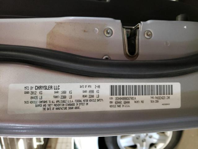 Photo 10 from auction – 2008 DODGE CALIBER SX with VIN 1B3HB48B88D670914