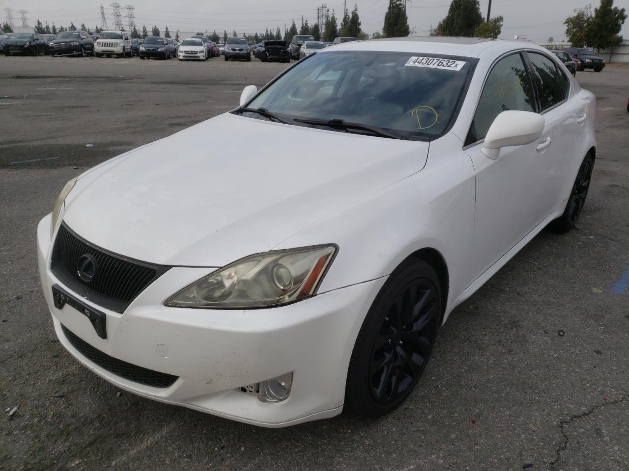 Photo 2 from auction – 2007 LEXUS IS250 with VIN JTHBK262775045343