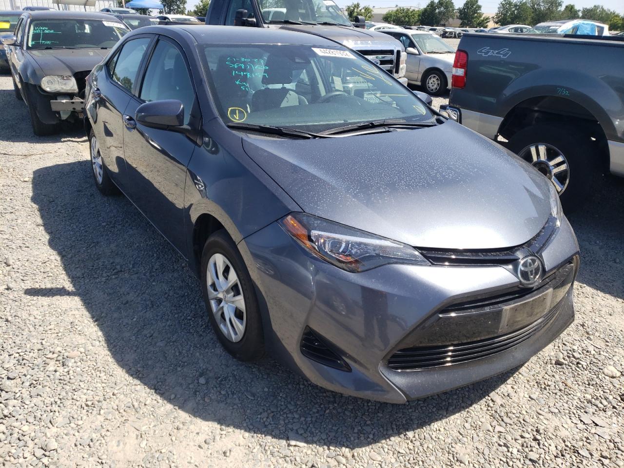 TOYOTA COROLLA L 2017 with VIN 5YFBURHEXHP688365 - Photo from auction