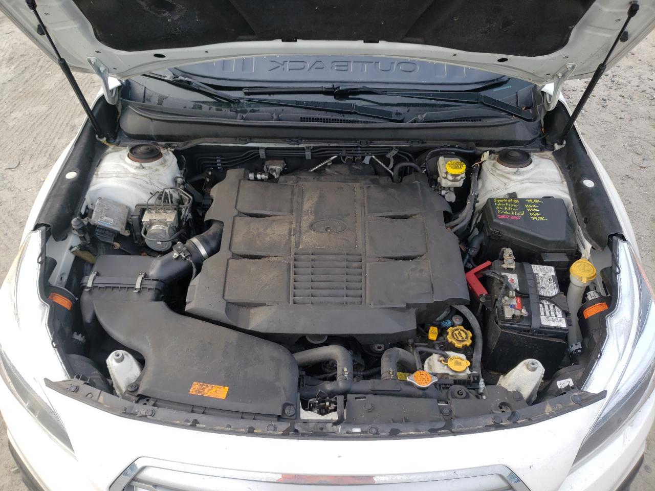 Photo 7 from auction – 2016 SUBARU OUTBACK 3. with VIN 4S4BSENC6G3221948