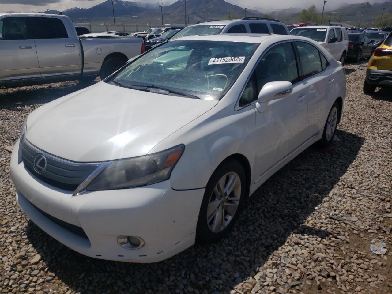 Photo 2 from auction – 2010 LEXUS HS 250H with VIN JTHBB1BA9A2011694