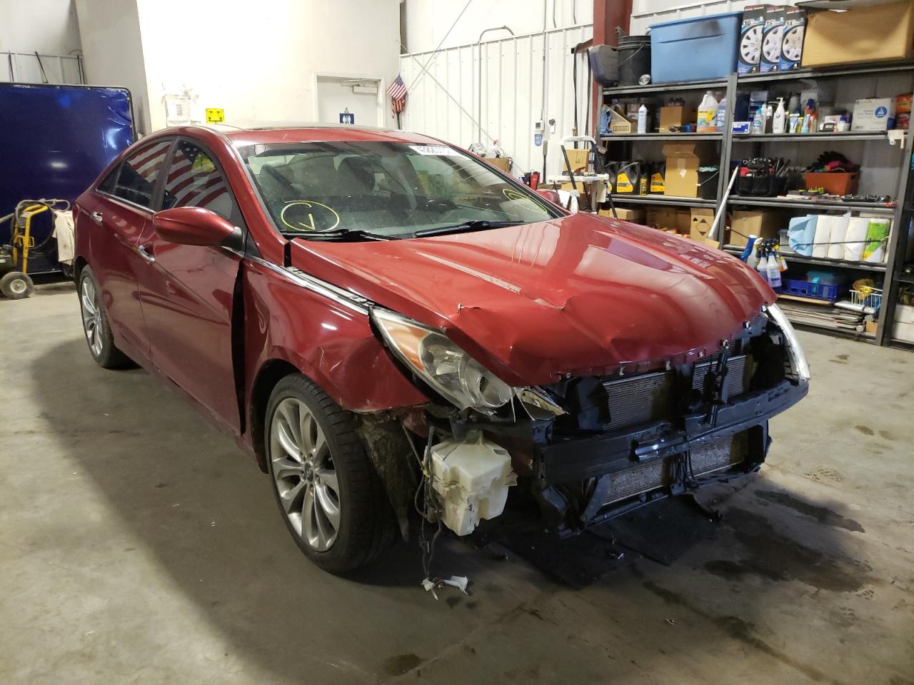 HYUNDAI SONATA SE 2011 with VIN 5NPEC4AC4BH062200 - Photo from auction