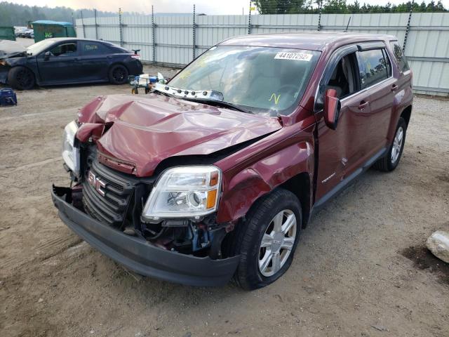 Photo 2 from auction – 2016 GMC TERRAIN SL with VIN 2GKALMEK2G6247751