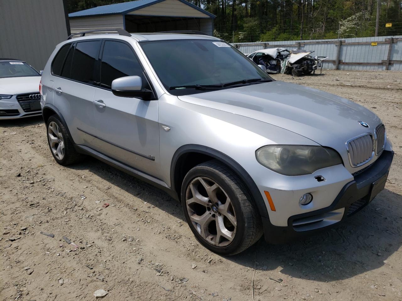 BMW X5 4.8I 2008 with VIN 5UXFE83548L165138 - Photo from auction
